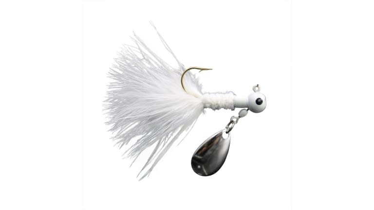 Anglers King Panfish Jig Maribou - AKMJ-18-WHT