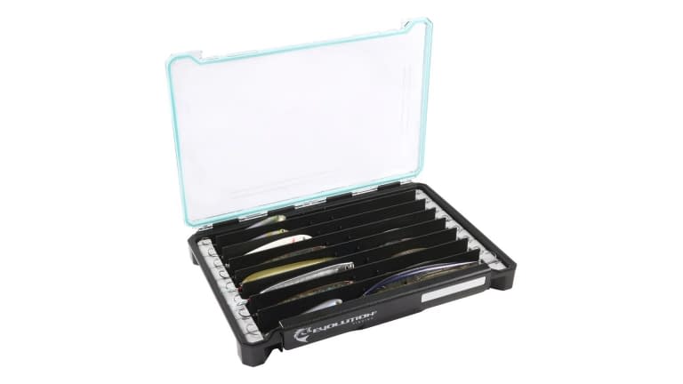 Evolution Ballistix Twitch Tackle Tray - evolution-fishing-ballistix-twitch-tackle-tray-2-jerk-bait-topwater-bait-tray