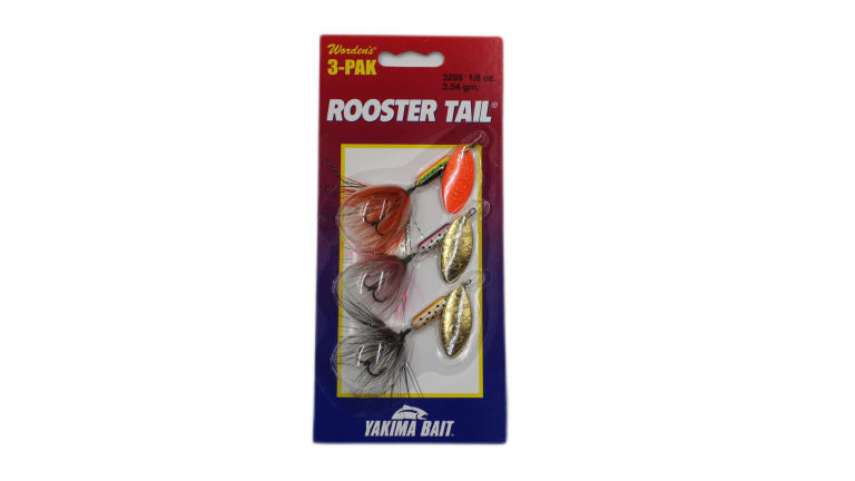Worden's Rooster Tail 3 Pack - BTFTR