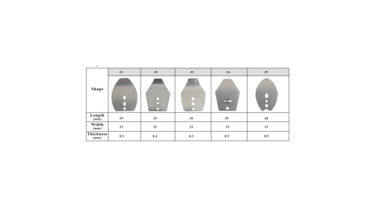 Anglers King Jig Dancer Blade 50pk - jig dancer 1 copy