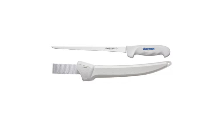 Dexter Russell SOFGRIP Narrow Flexible Fillet Knife w/ Scabbard