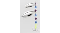 Silvertron Spinner Double Blade - SALMON CANDY-1 - Thumbnail