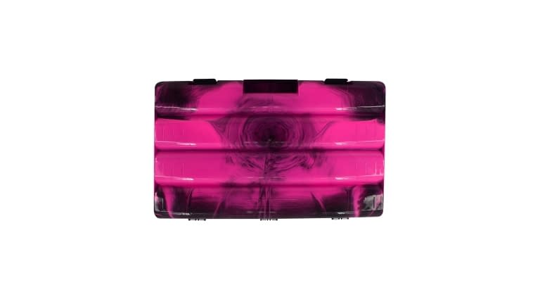 Evolution Drift Series Colored Tackle Trays - 37006_EV_Pink_Evolution_Draft_Tackle_Tray_Bottom