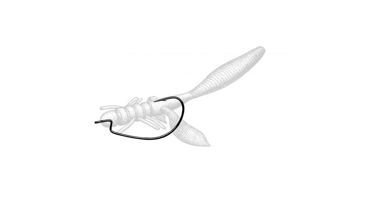 Owner All Purpose Softbait Hook - 5108-rig
