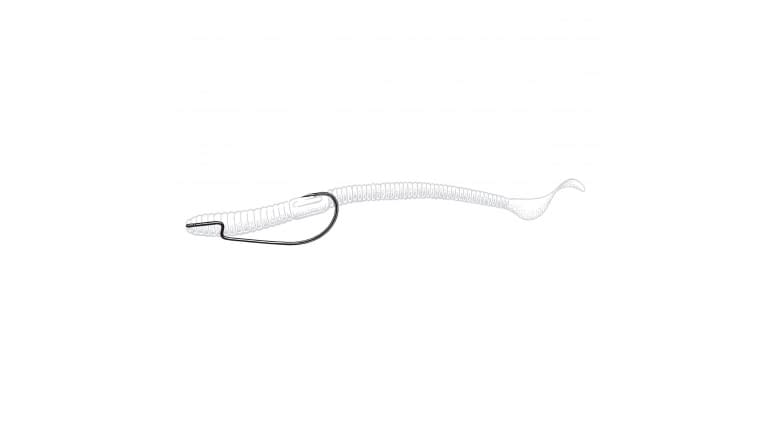 Owner Oversize Worm Hook - 5110-rig