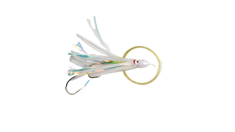 P-Line Rigged Squids - White